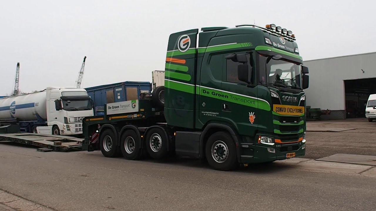 Old Scania op Transport