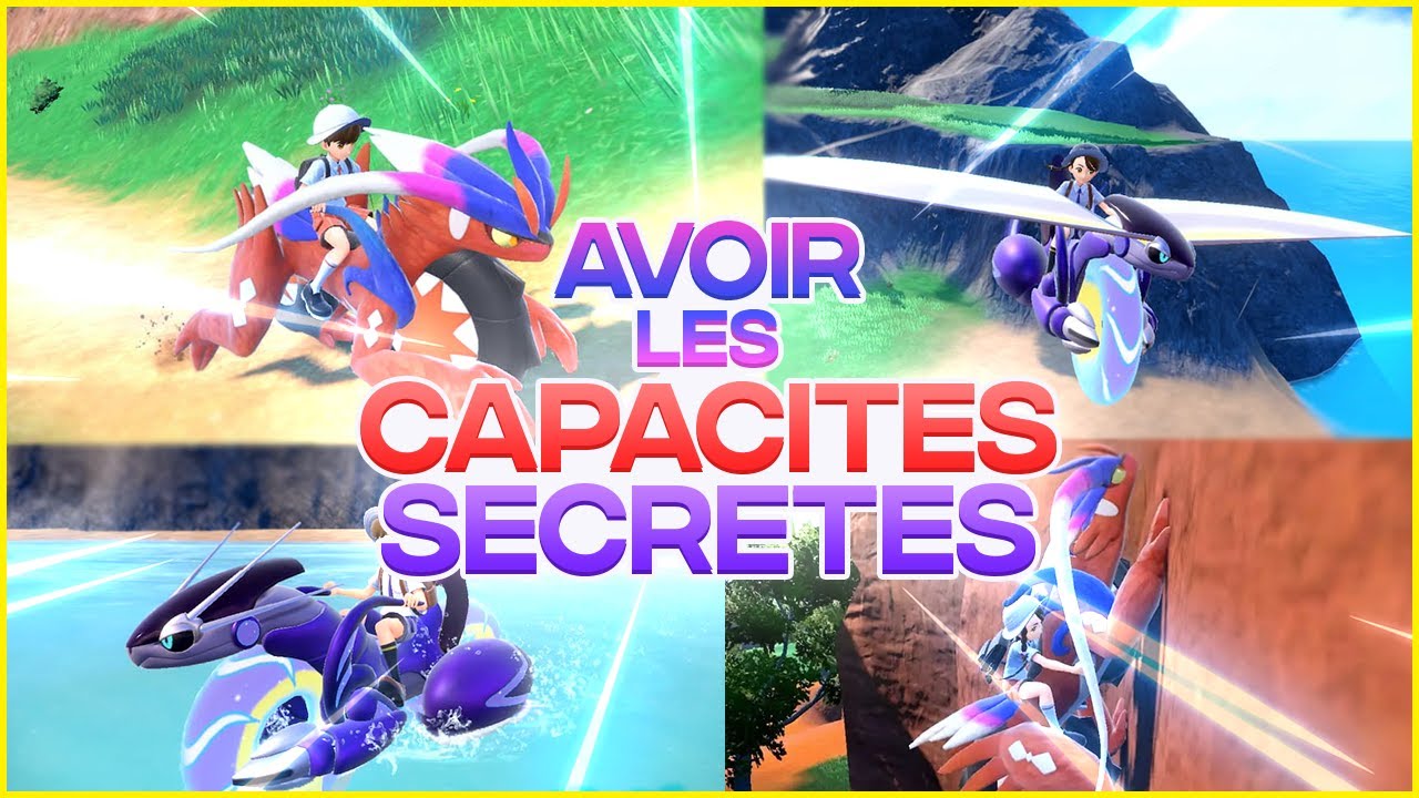 Comment avoir toutes les capacités de monture | Pokémon Écarlate et Violet