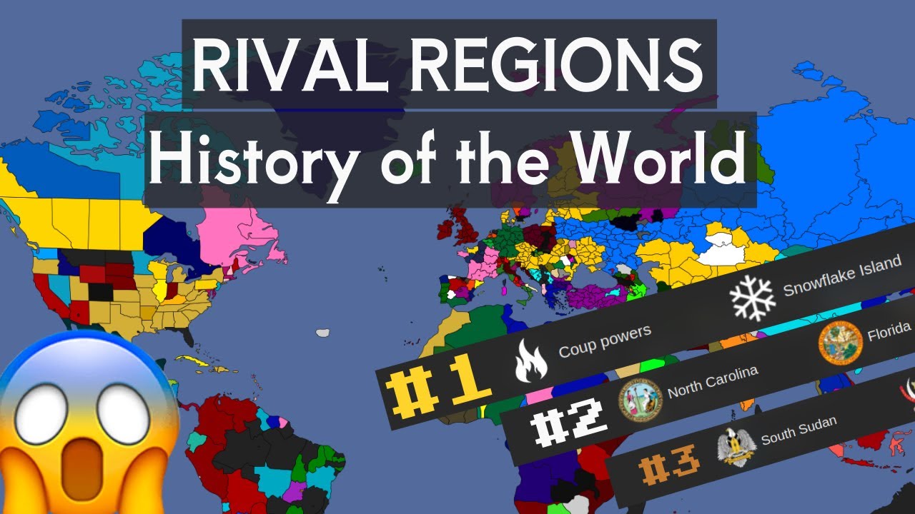 History Of The World Rival Regions Map Timelapse 2013 - 2023