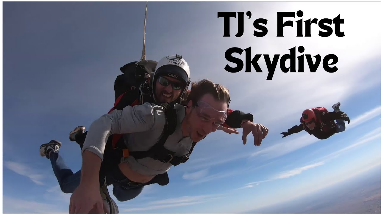 I Jumped With My Brother-in-Law TJ on His First Skydive