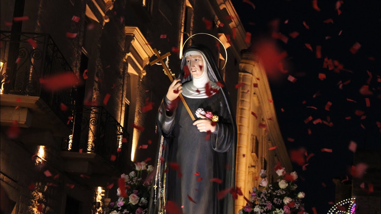 Festa Liturgica di Santa Rita da Cascia - Solenne Processione