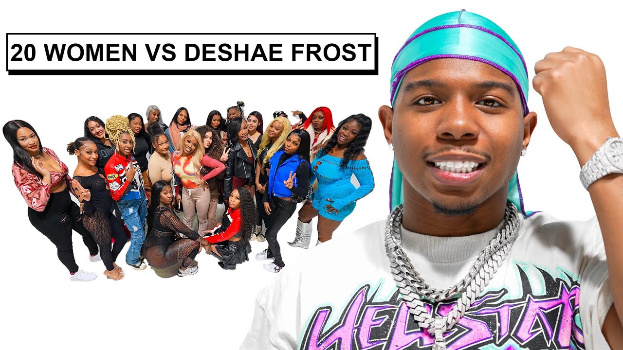 20 WOMEN VS 1 YOUTUBER: DESHAE FROST