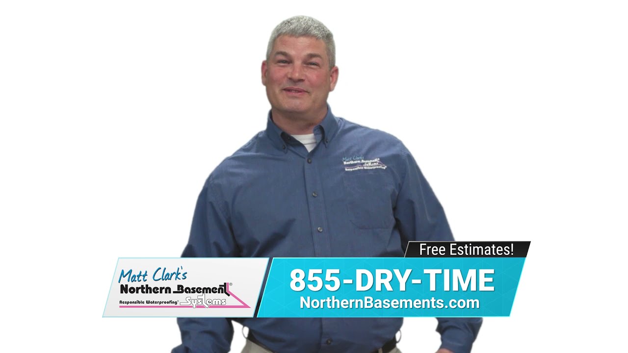 Foundation Repair in Milton, Vermont, with Matt Clark's Northern Basement Systems.