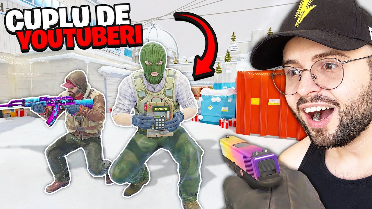 Am jucat CS2 impotriva UNUI CUPLU DE YouTuberi!