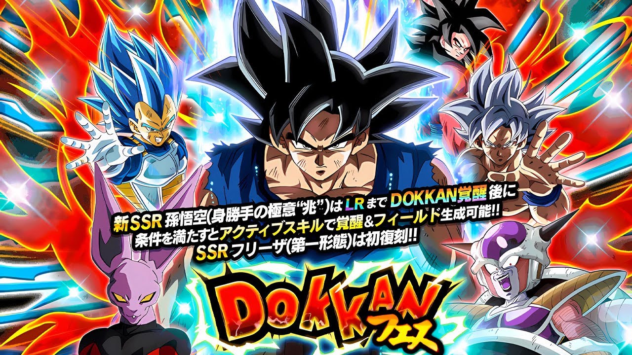 TEQ LR ULTRA INSTINCT GOKU DOKKAN FESTIVAL SUMMONS (MAIN) Dragon Ball Z Dokkan Battle