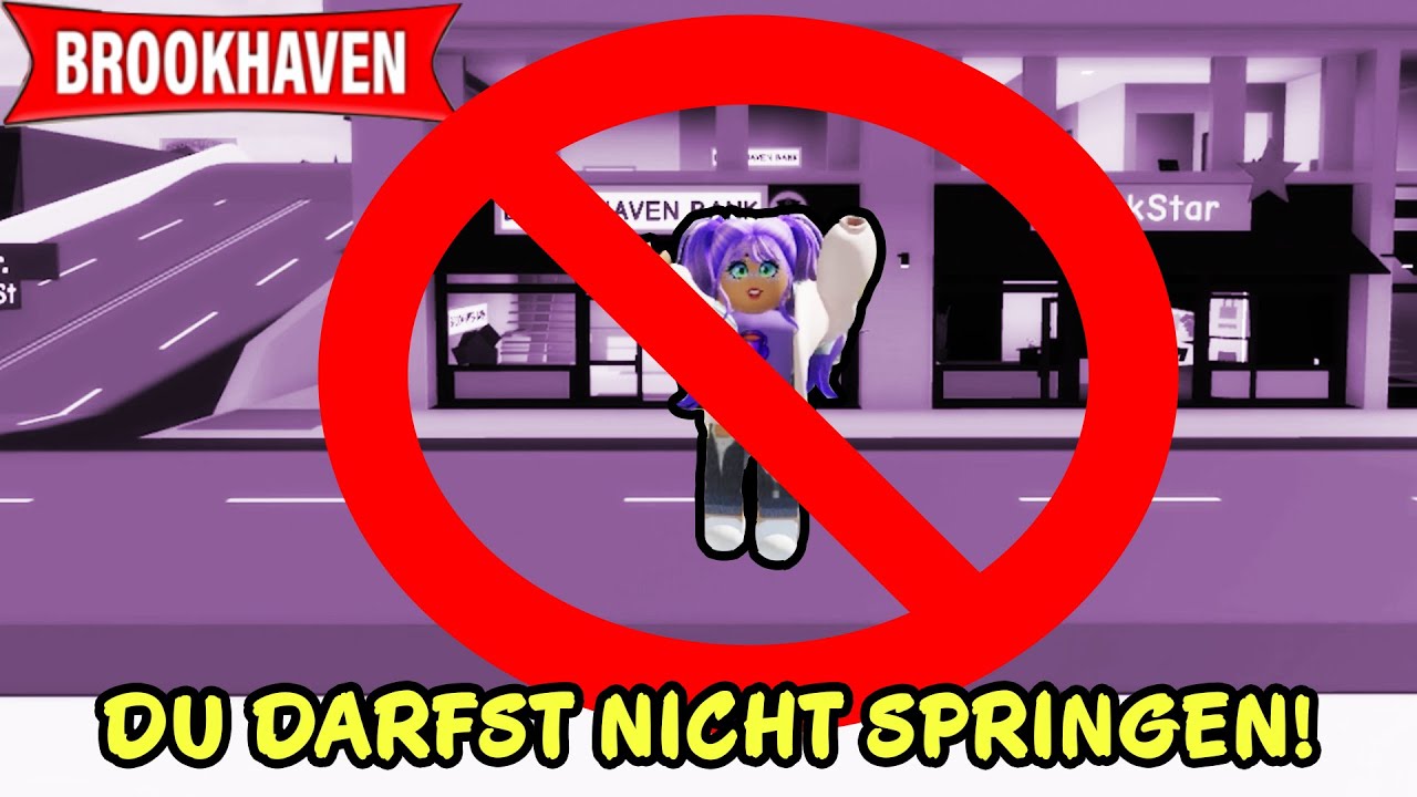 Brookhaven, ABER DANIA DARF NICHT SPRINGEN [Roblox Brookhaven 🏡RP Deutsch]