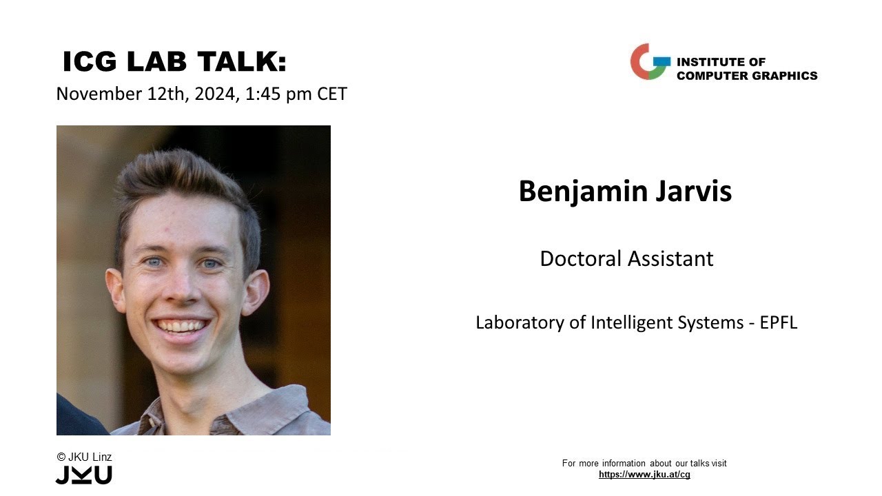 ICG Lab Series Talk: Benjamin Jarvis, École Polytechnique Fèderalé de Lausanne (2)