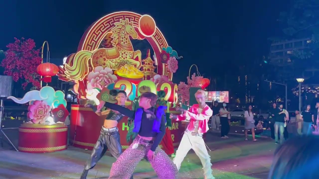 Intro+Psycho(BabyMoster) K-pop Random  Performance By AOD Crew in Myanmar 🇲🇲 