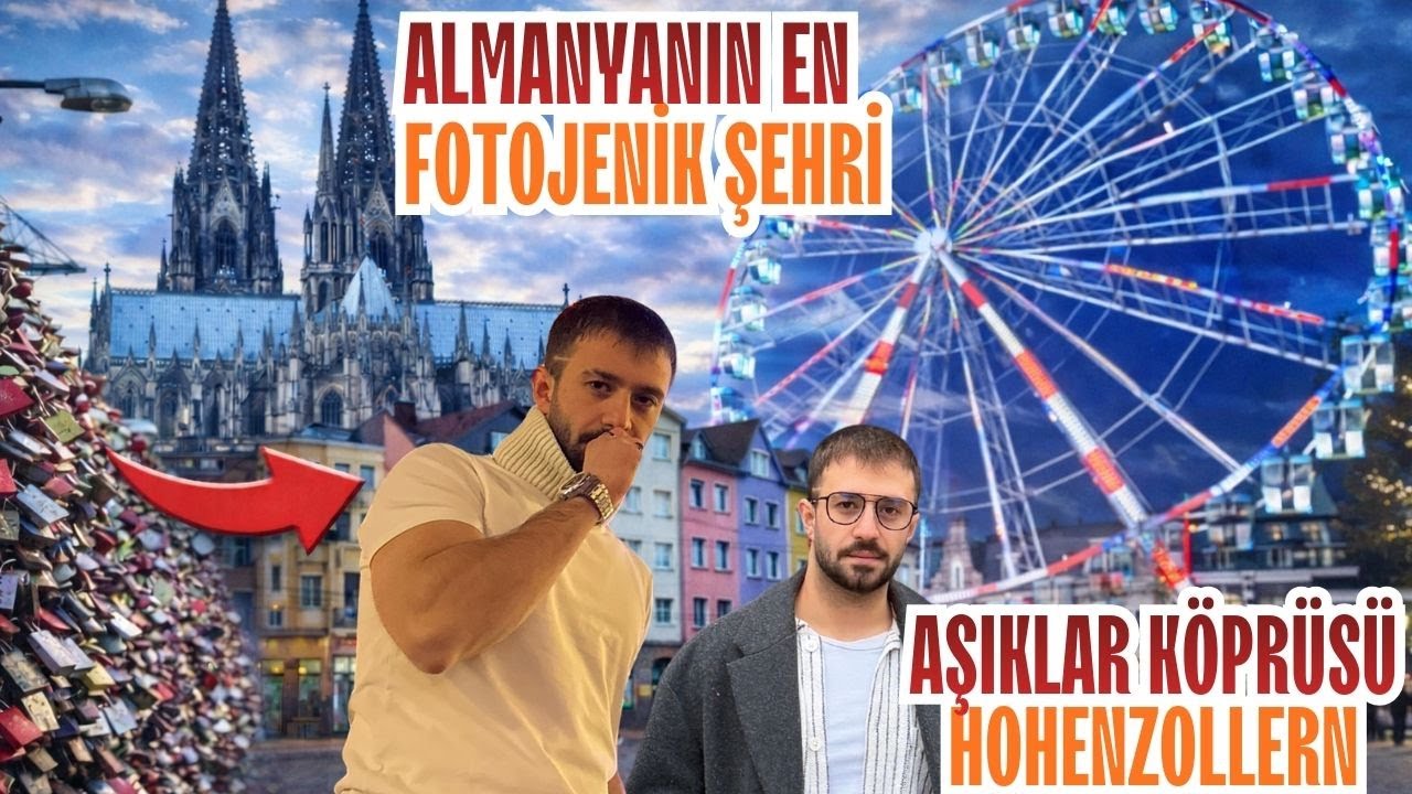 ALMANYA'NIN EN FOTOJENİK ŞEHRİ KÖLN.. (KAZA YAPTIK)