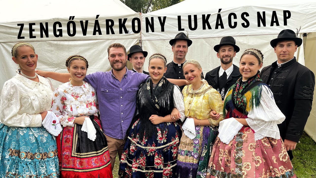 🇭🇺 The Zengővárkony Epizód  || Hungarian Folk Dancing and Lukács Nap Celebrations