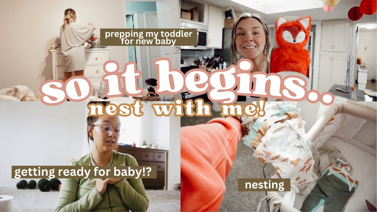 NESTING VLOG!🤰🏽💓😊 starting baby prep for baby number 2...weekly vlog