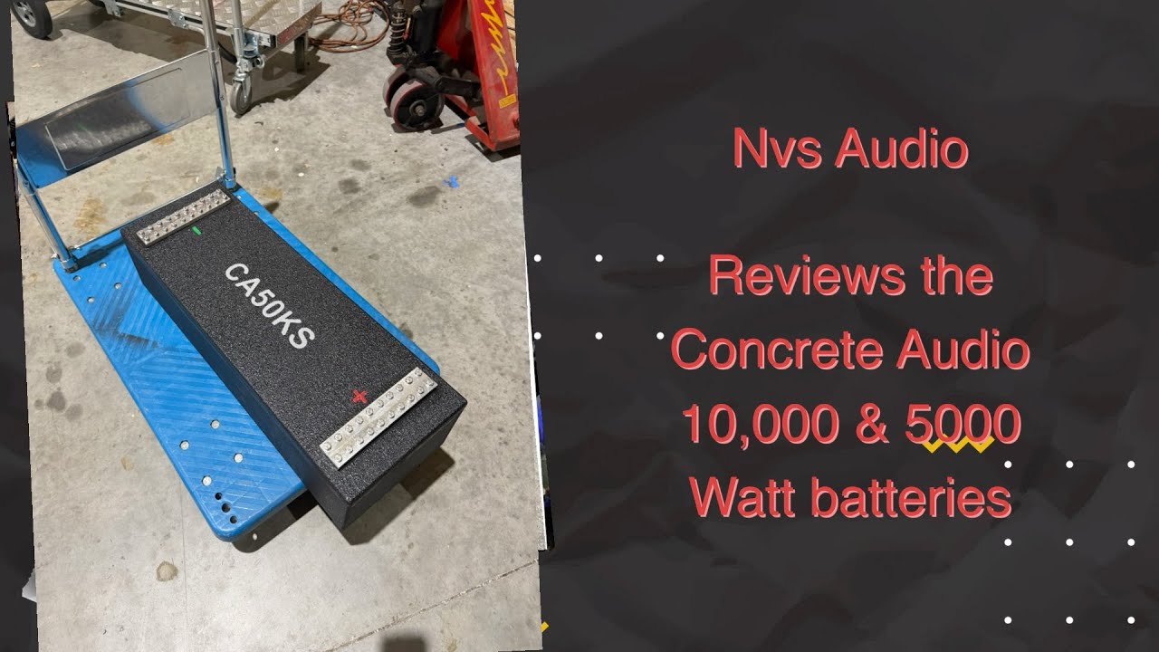 Обзор аудиосистемы NVS Concrete Audio: литиевые аккумуляторы мощностью 10 000 и 5 000 Вт и зарядн...
