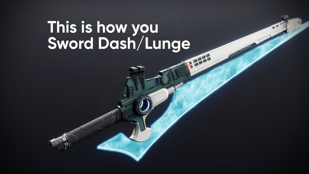 This is how you sword dash/lunge in (destiny 2)