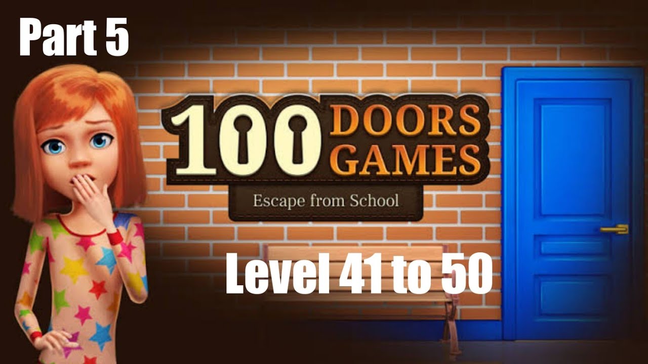 100 Door games Escape from school level 41 to 50 #100doorgamesescapefromschool