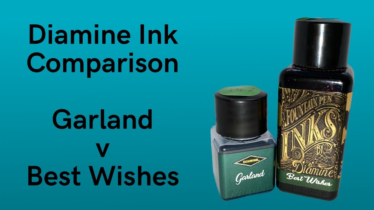 Comparison of 2 Diamine Inks