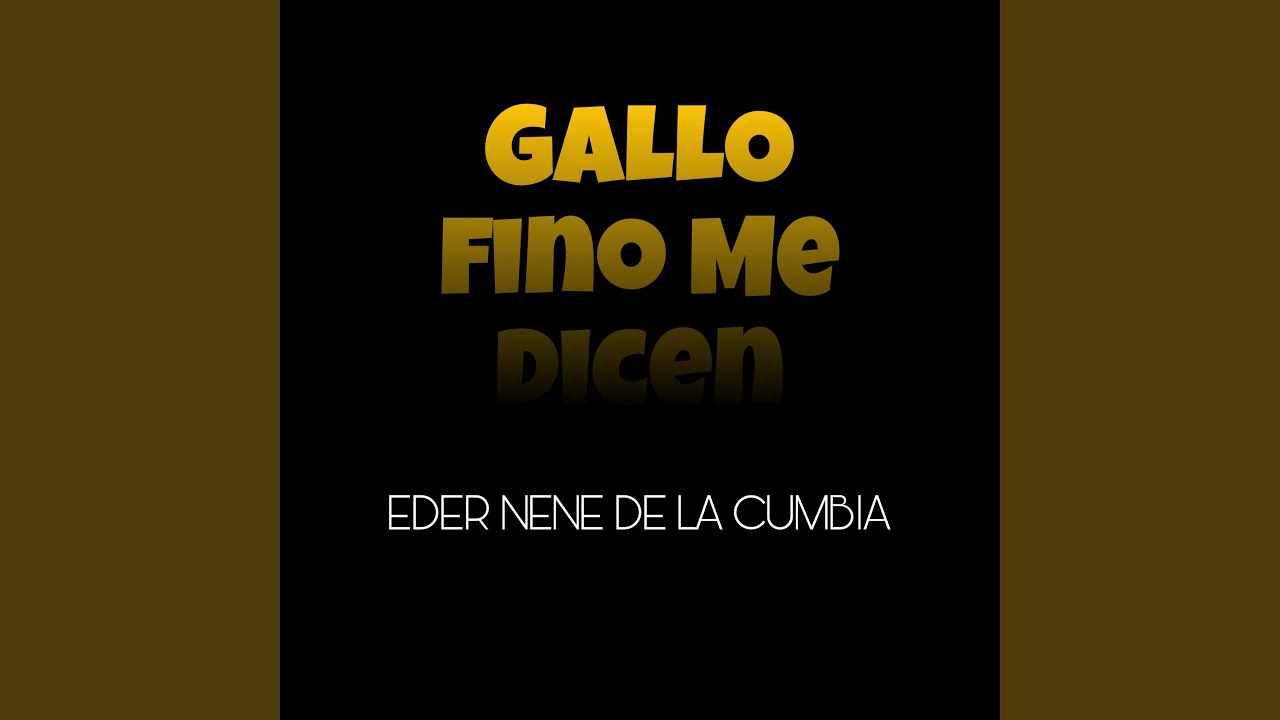 Gallo Fino Me Dicen