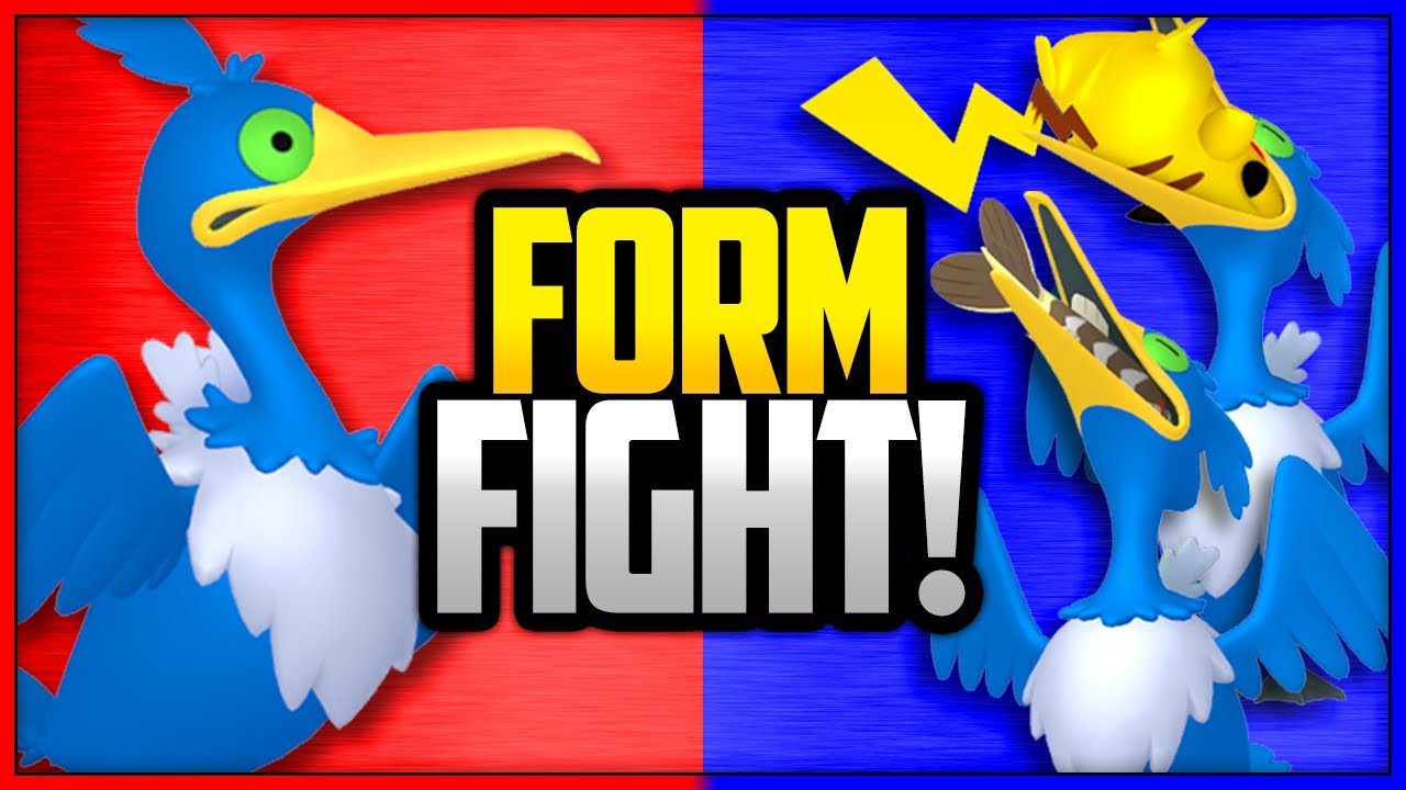 Cramorant vs Gulping Form vs Gorging Form | Pokémon Form Fight