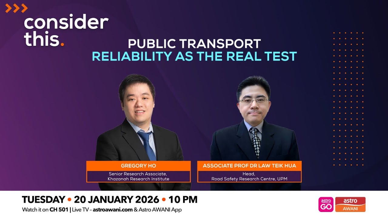 Consider This: Public Transport — Reliability as the Real Test