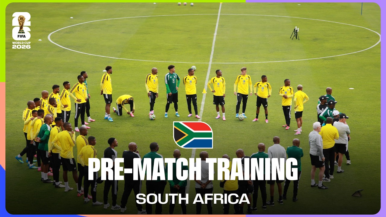 South Africa Train Before Korea Republic | FIFA World Cup 2026&trade;