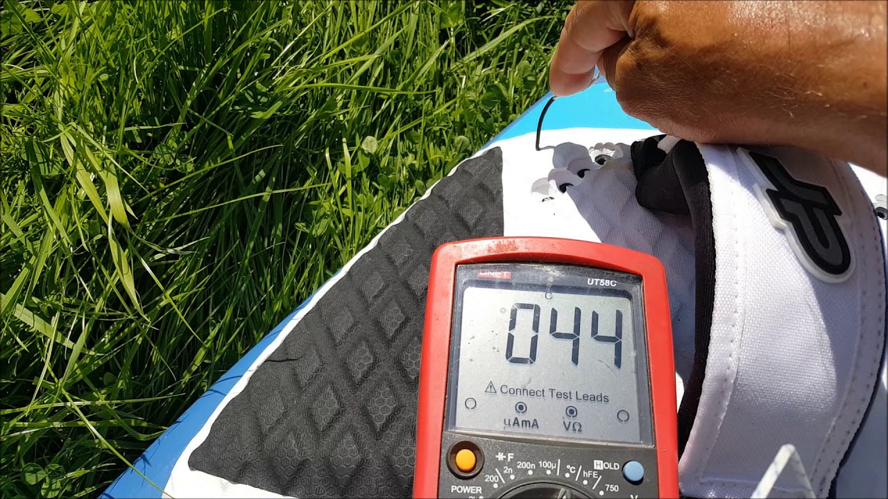 SUP/Windsurf Deckpad Temperatures.