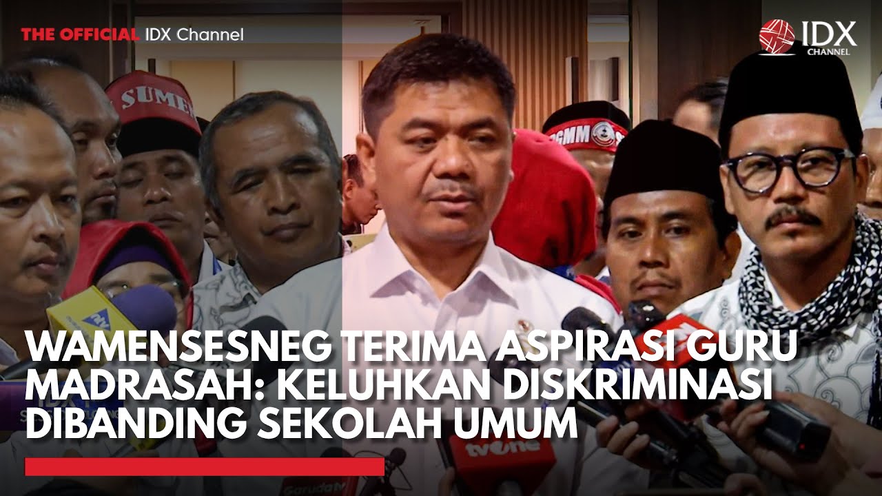 Wamensesneg Terima Aspirasi Guru Madrasah: Keluhkan Diskriminasi Dibanding Sekolah Umum | 1ST