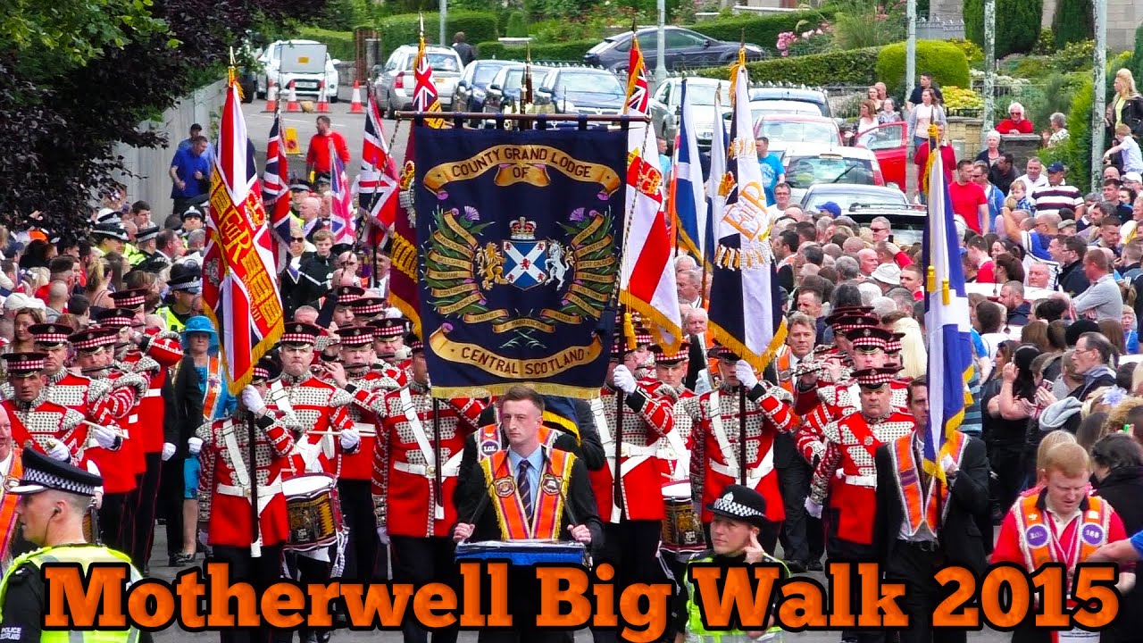 The County Orange Lodge of Central Scotland - Motherwell BIG Walk 2015