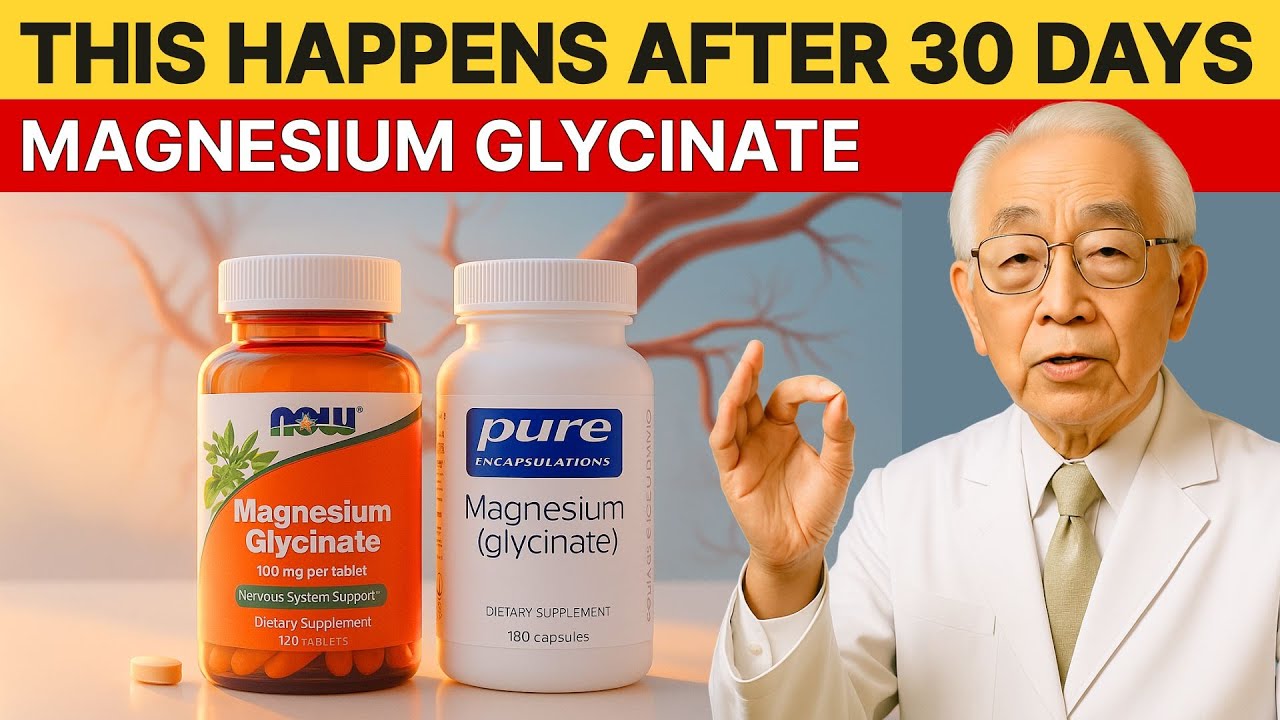 Japan’s Oldest Doctor: What Happens When You Take Magnesium Glycinate for 30 Days