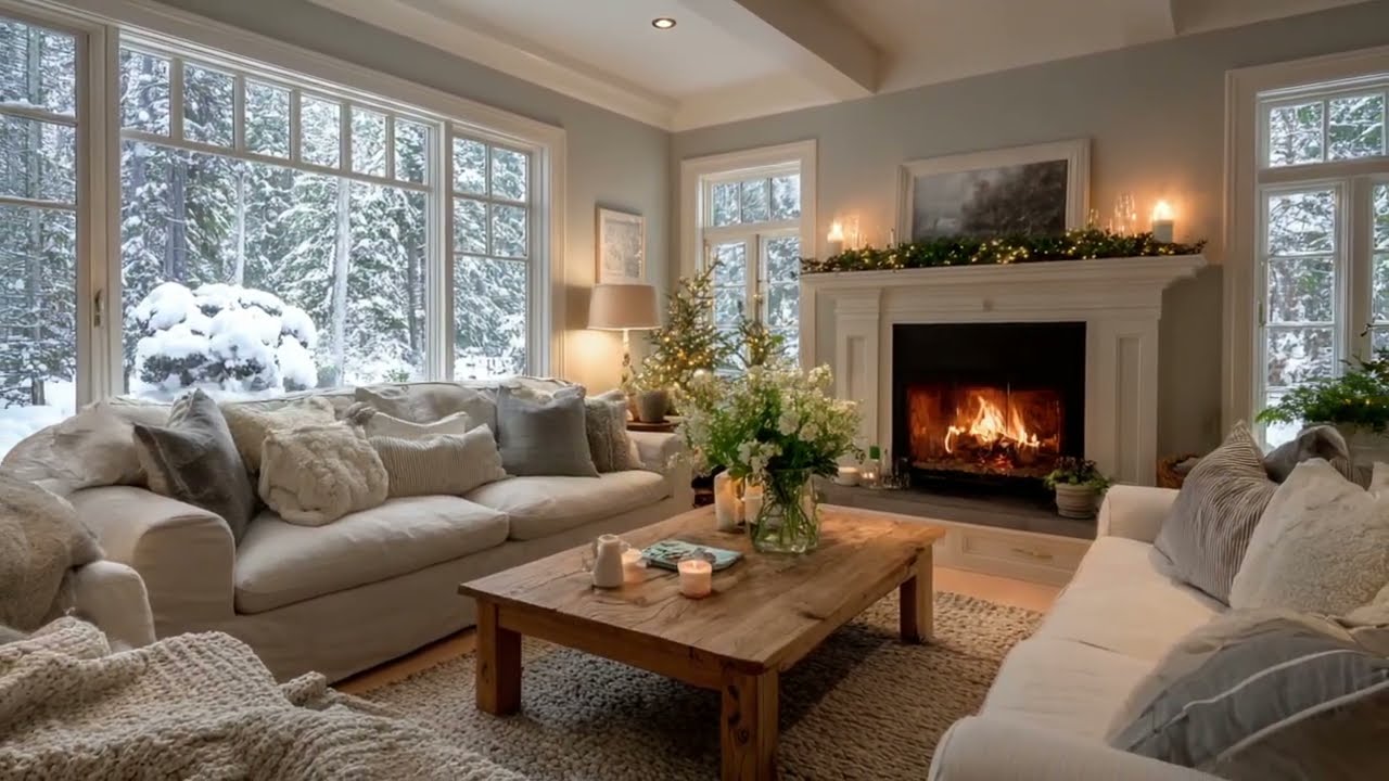❄️Festive & Elegant Winter Home | Nancy Meyers–Inspired Decor Style