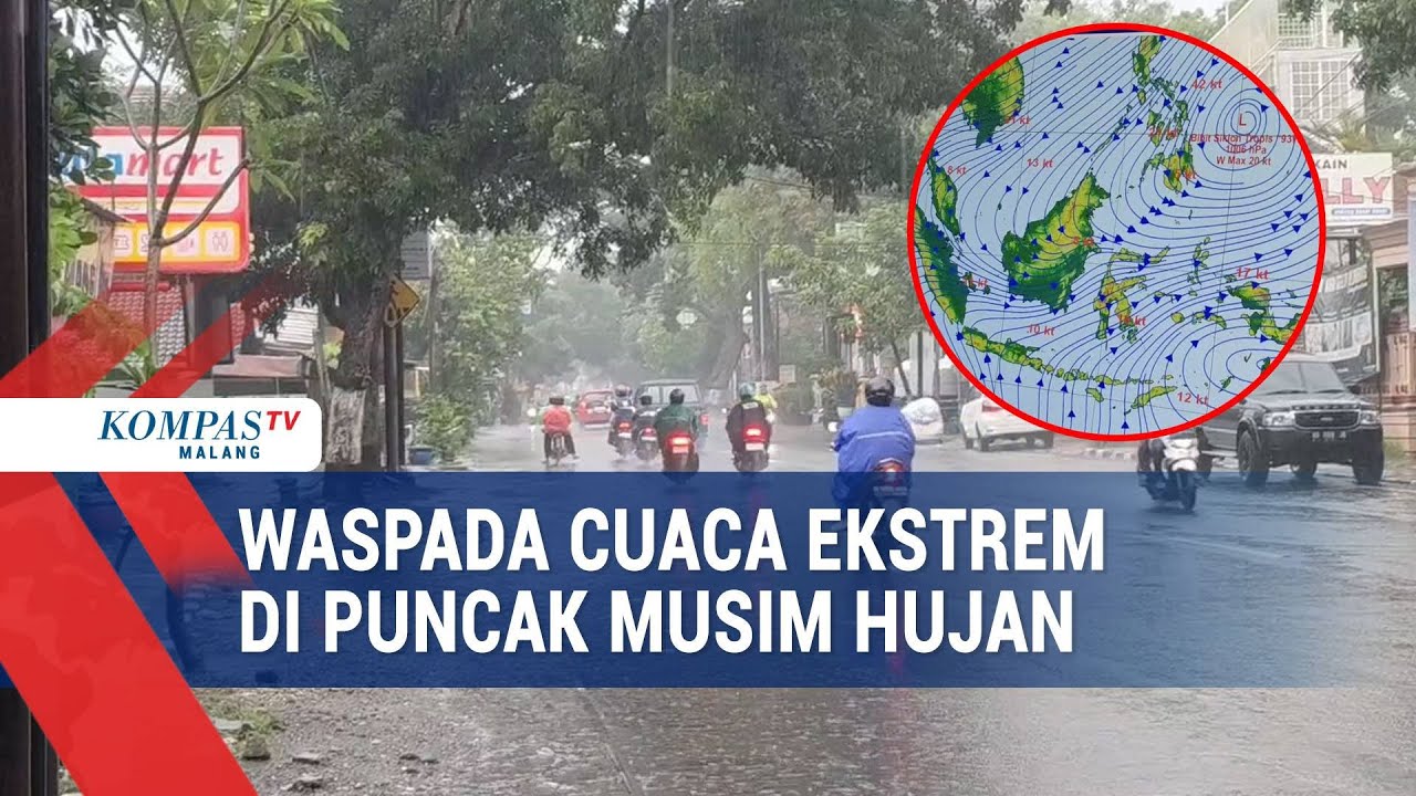 Desember jadi Puncak Musim Hujan, Waspada Cuaca Ekstrem