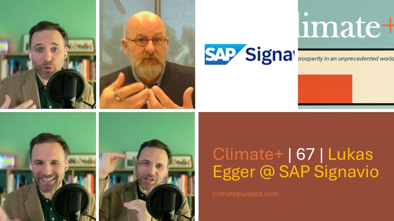 Climate+ | 67 | Lukas Egger @ SAP Signavio