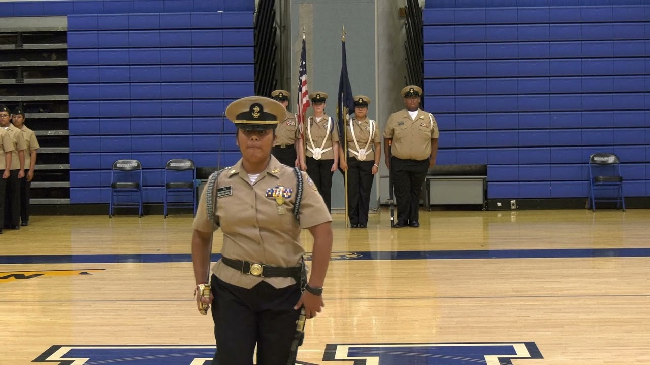 Middletown High School NJROTC annual inspection 2022