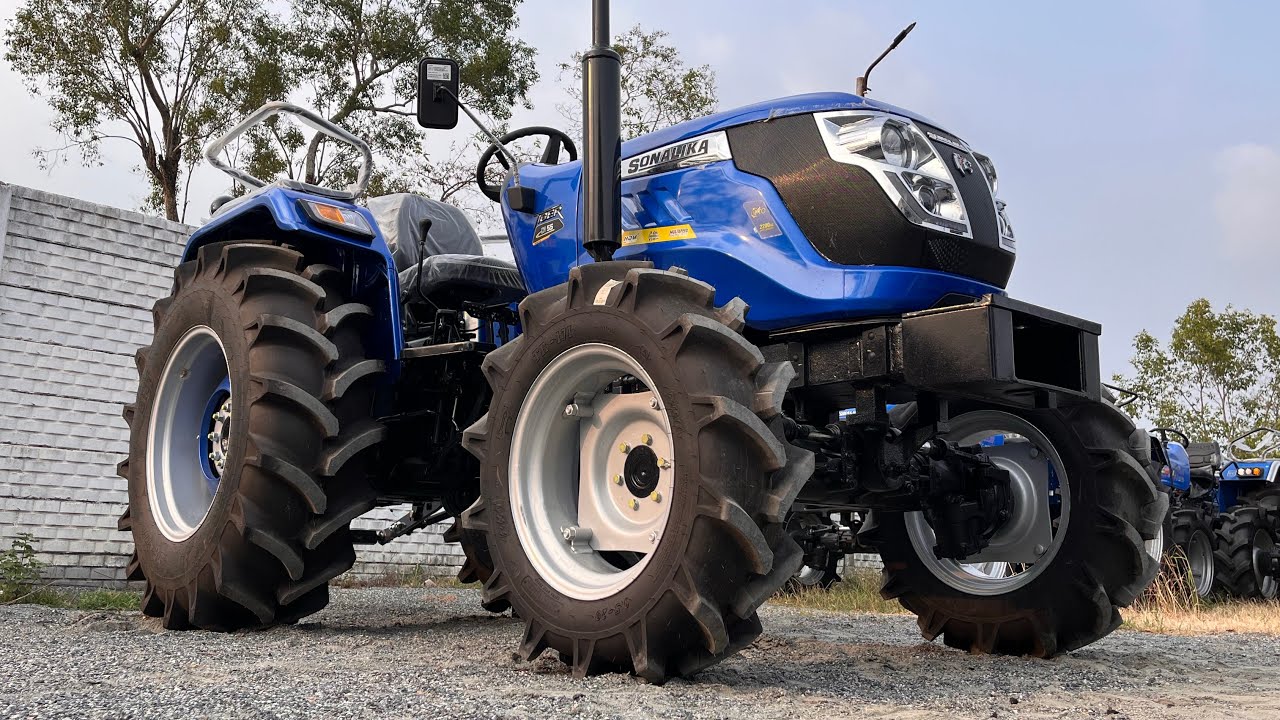 55 HP श्रेणी में लॉंच हुआ नया (कदु स्पेशल ) ट्रेक्टर 2023 New Model Sonalika Tiger 55 III 4WD
