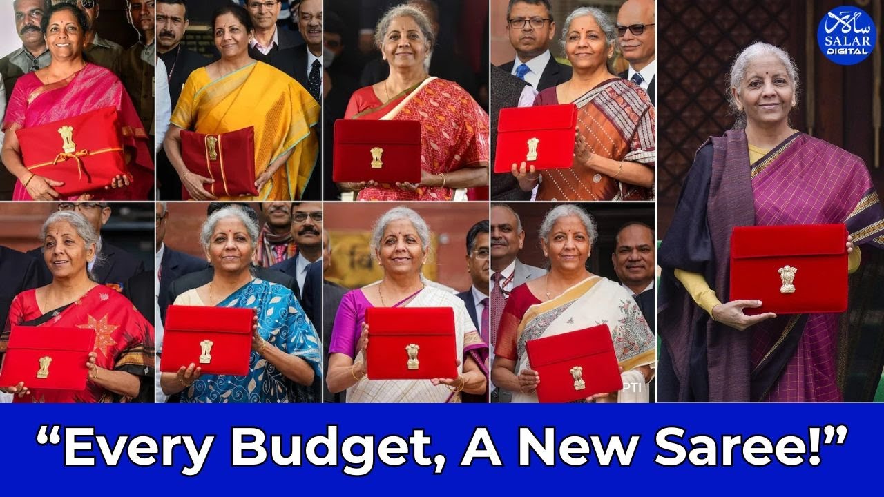 Nine Budgets, Nine Sarees: Finance Minister Nirmala Sitharaman’s Iconic Style (2019–2026)