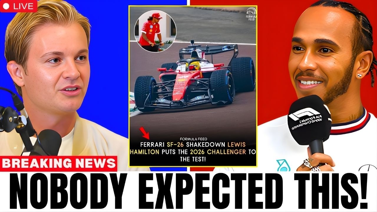 1 Min Ago: Nico Rosberg SHOCKS F1 Fans with INSANE Hamilton Prediction for 2026 Ferrari’s new SF-26!