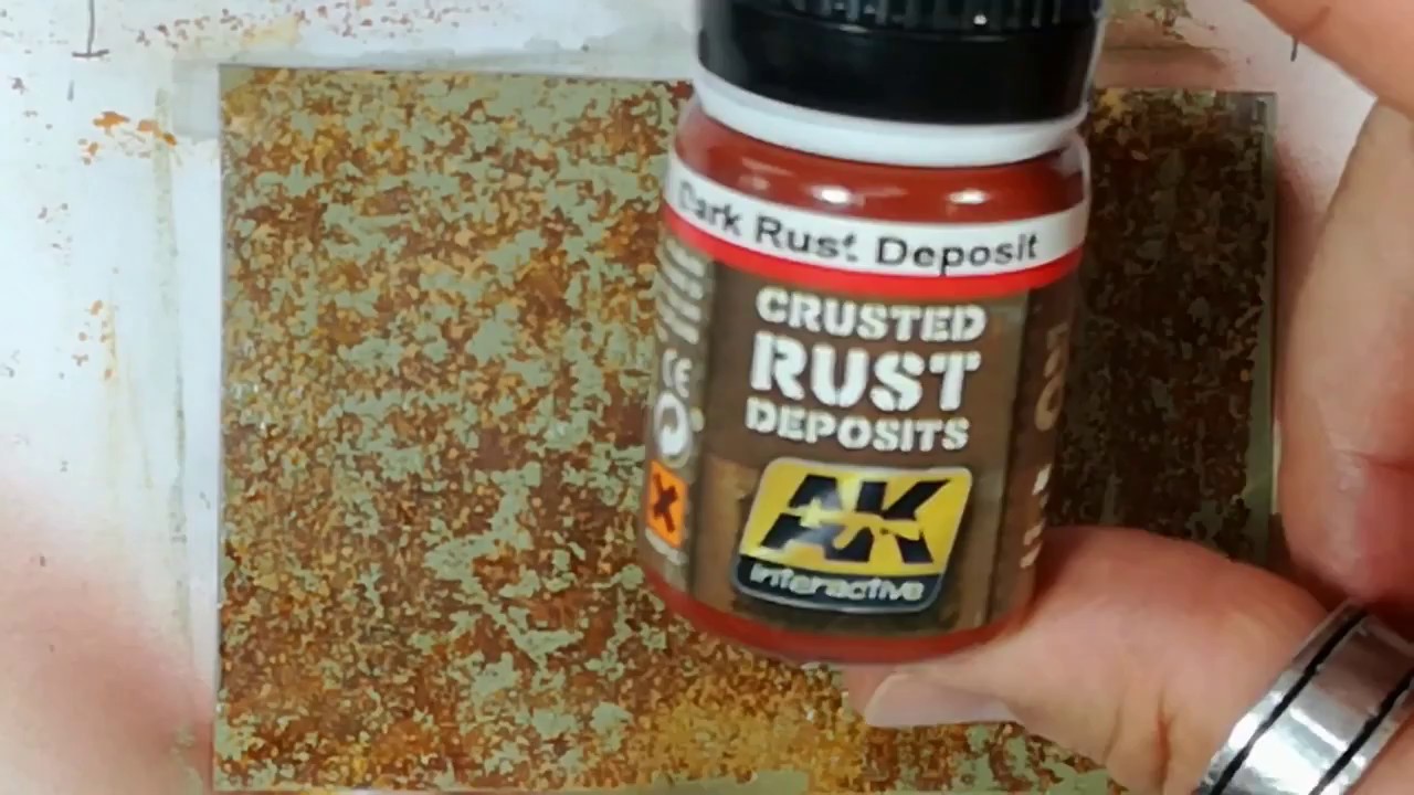 technique de la rouille écaillée