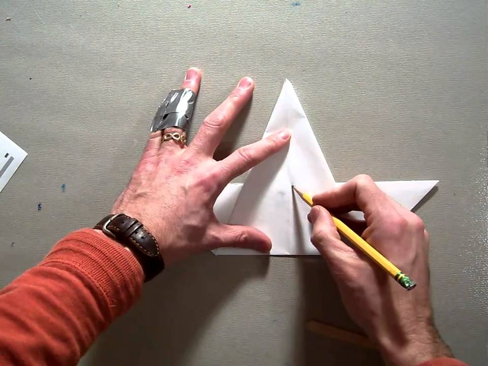 Origami Nesting bird pendent.MOV