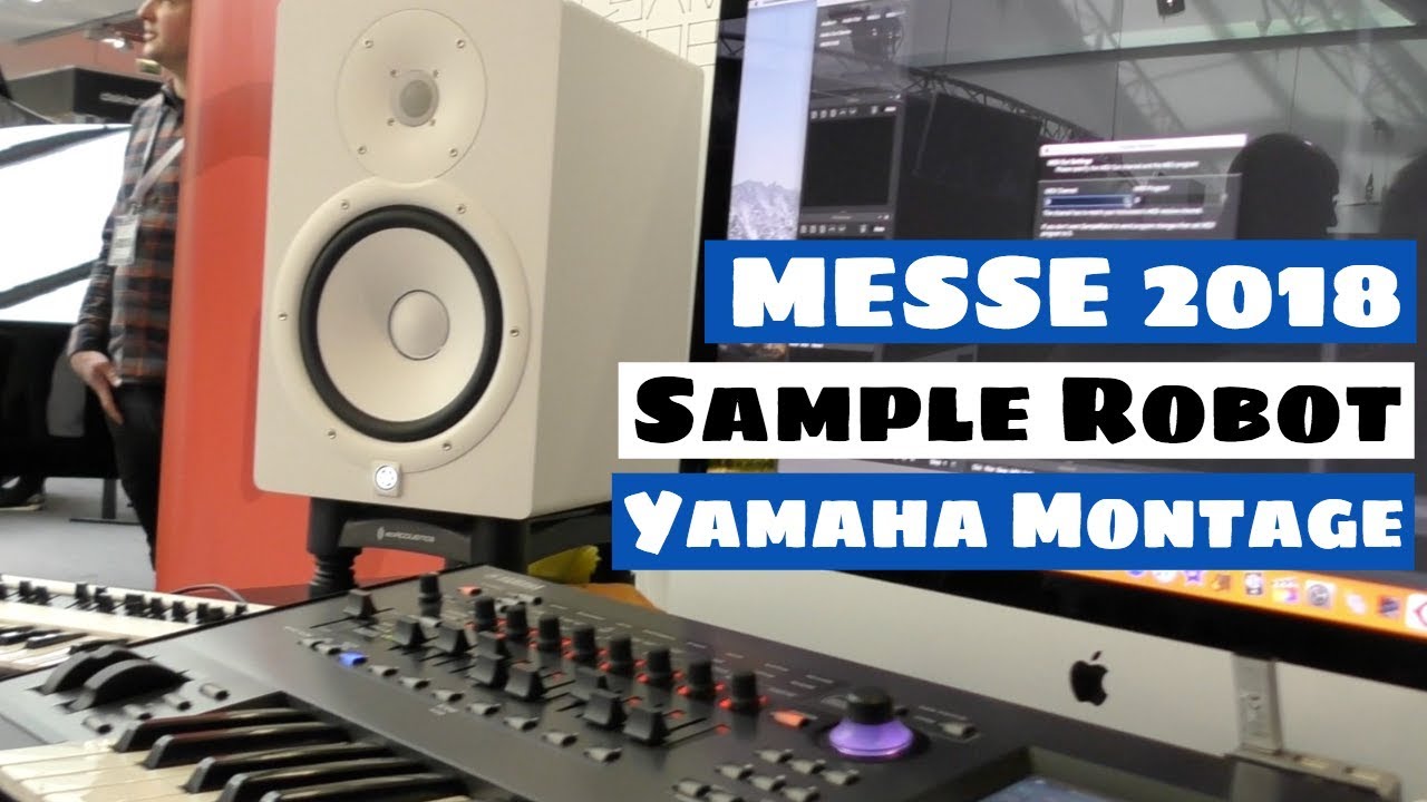 MESSE 2018: Sample Robot For Yamaha Montage Synthesizer | SYNTH ANATOMY