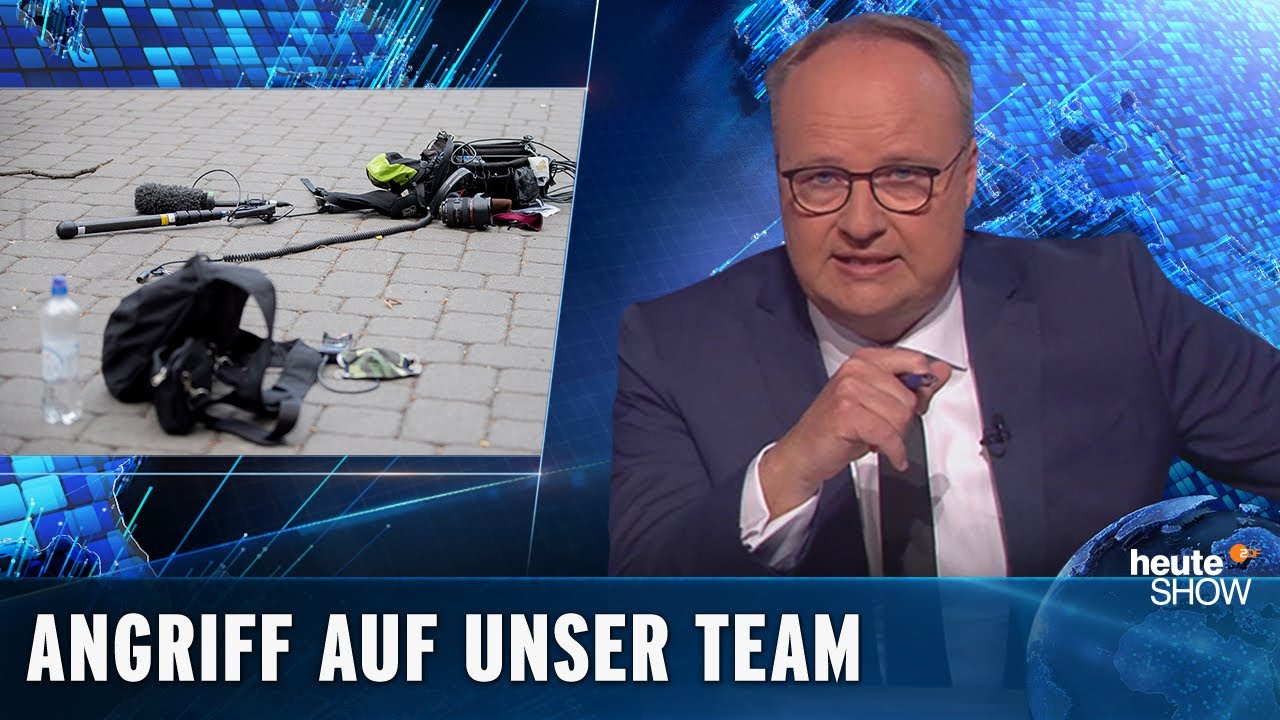 „Wie Zombies“ – Abdelkarim über den Angriff auf unser Team | heute-show vom 08.05.2020