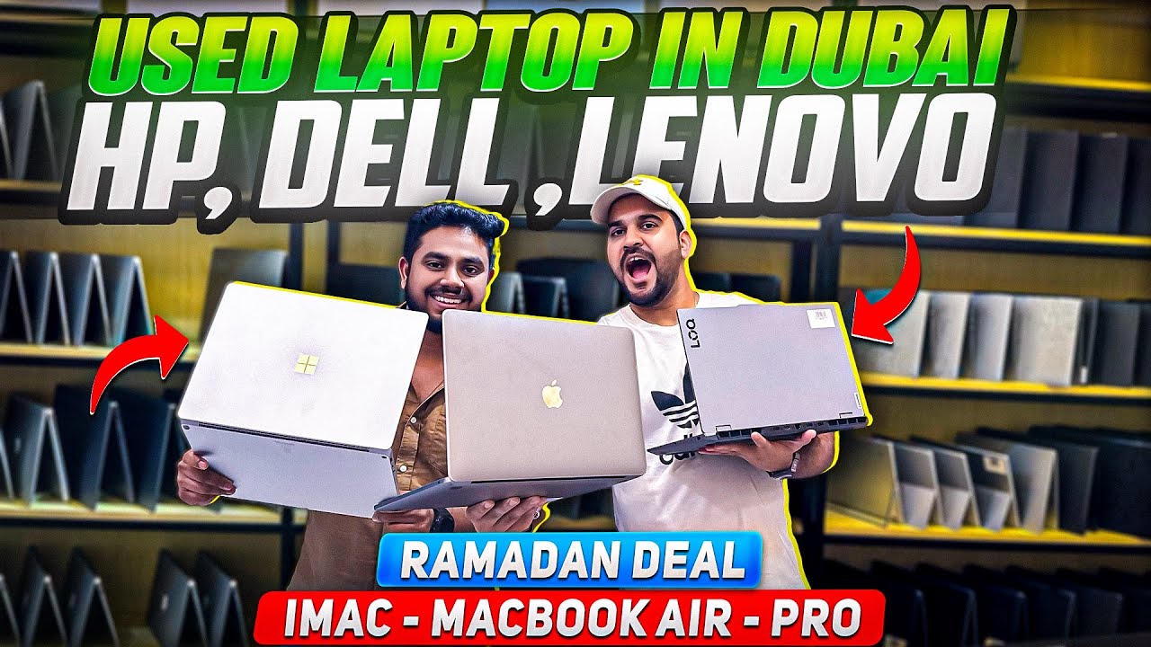 USED LAPTOP MARKET IN DUBAI | USED DELL LAPTOP, | USED MACBOOK IN DUBAI | LENOVO LAPTOP  | DXB VLOGS