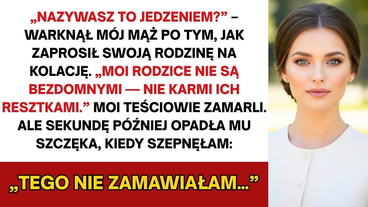 Mój mąż chciał, żebym zaimponowała jego rodzinie domowym jedzeniem — ale moi teściowie nie…