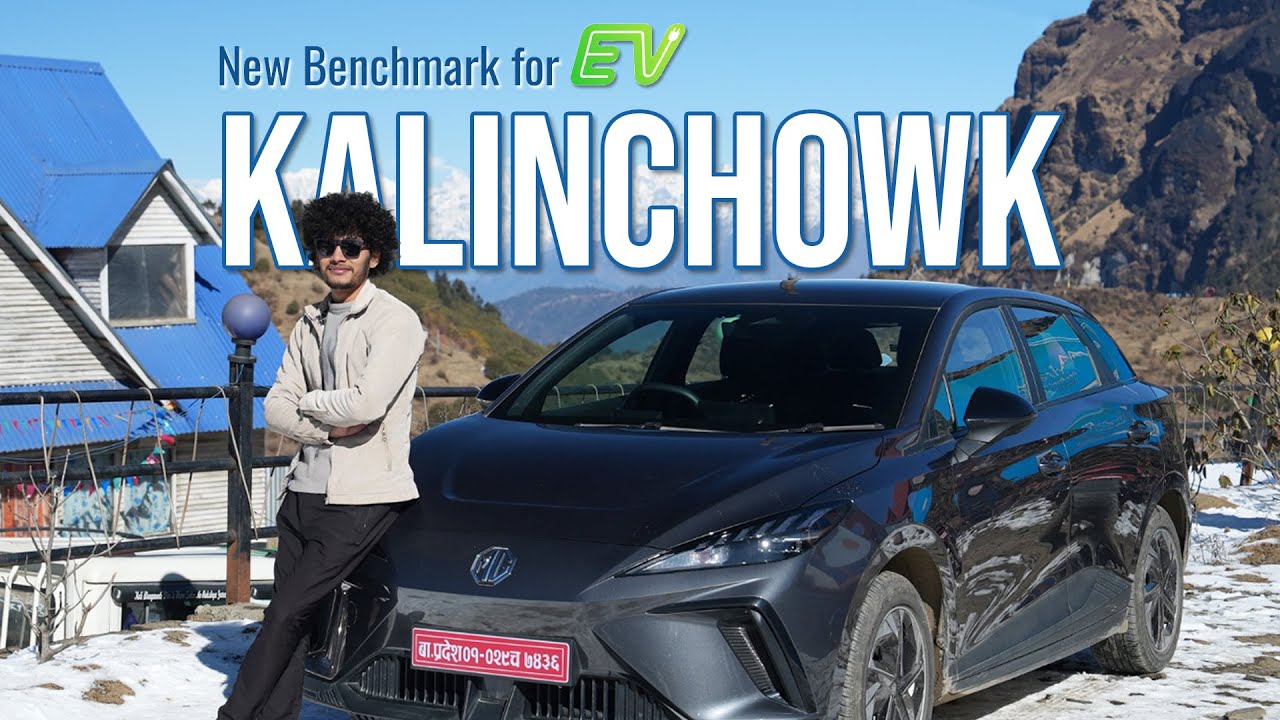 Kalinchowk Trip in Electric Car | Snow Fall | New Benchmark for EV | MG4 EV | Ft.@dhirenmanshrestha