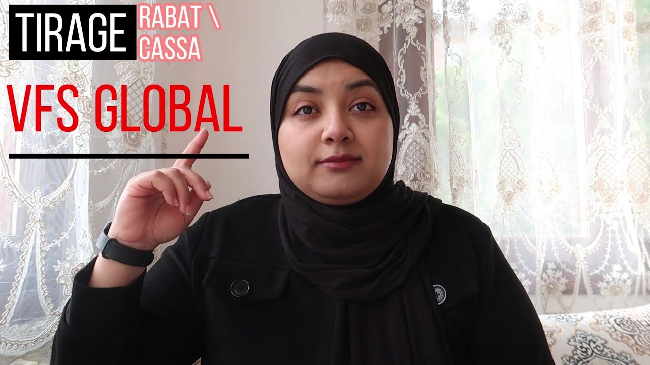 تيراج ديال vfs globalبالنسبة للرباط والدار البيضاء والميساج✉️فاش كتخرجلك الفيزا😍