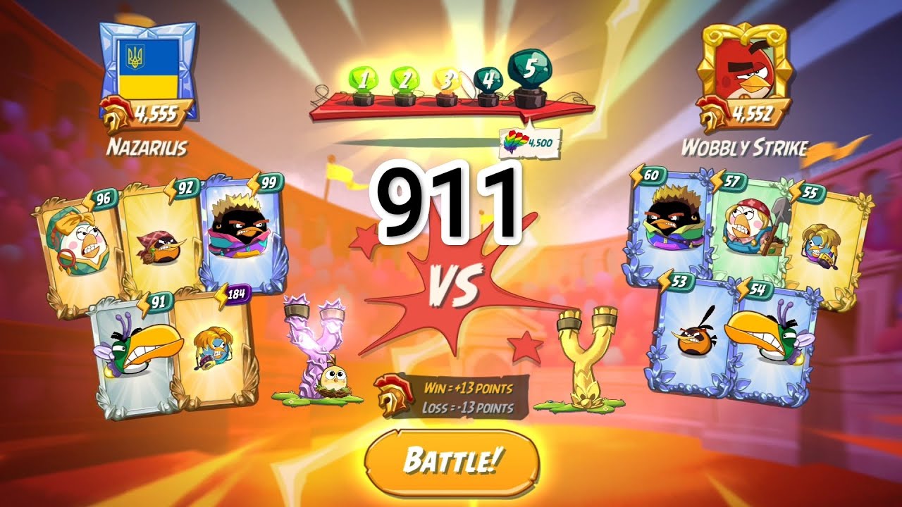 Angry birds 2. Arena. Перемога | Win N°911
