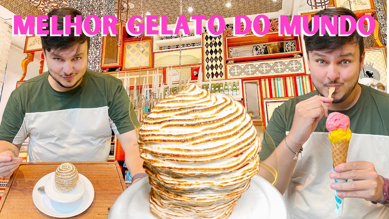 O MELHOR GELATO DO MUNDO E UM DELICIOSO BAKED ALASKA: ONDE COMER  EM SÃO PAULO? GELATO BOUTIQUE