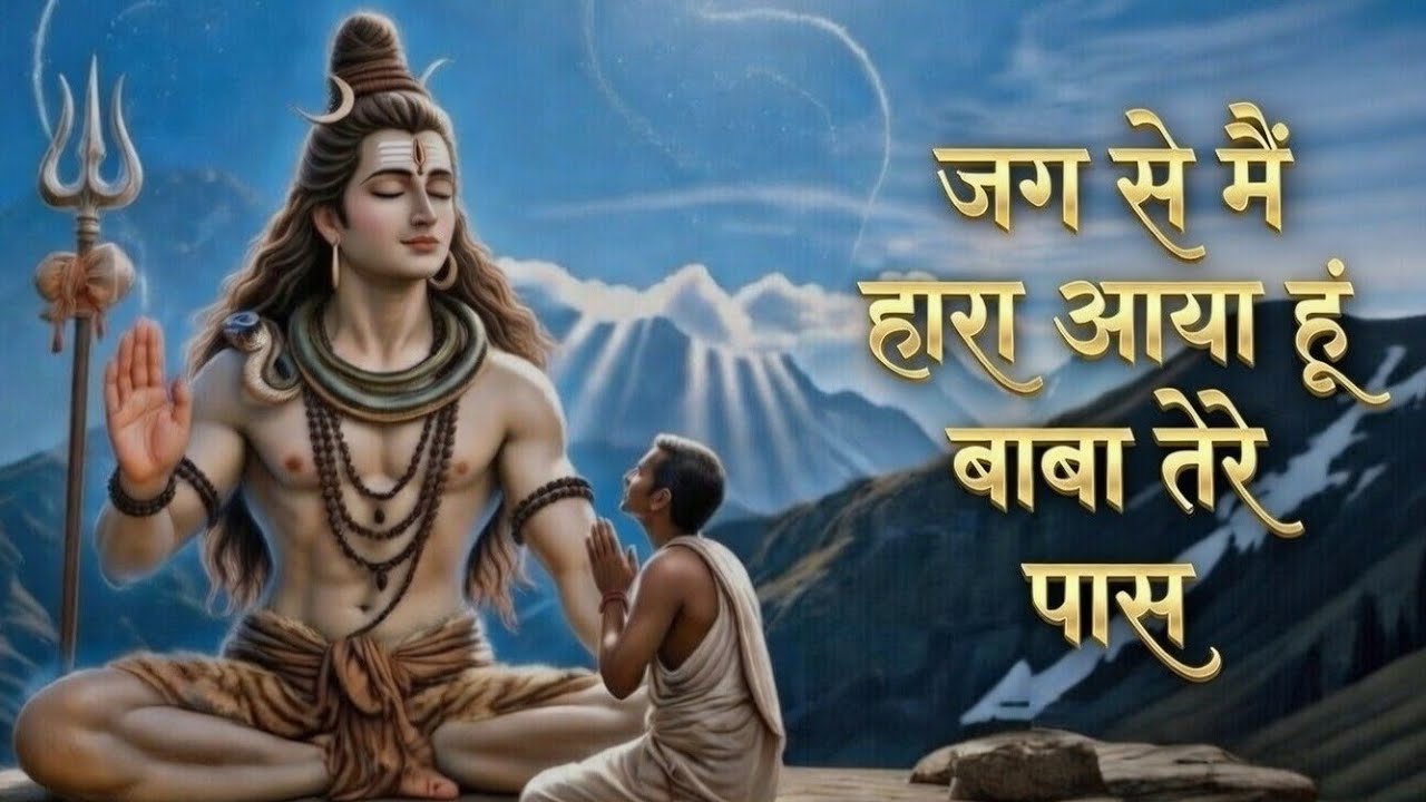 Jag Se Mai Hara Aaya Hu Baba Tere Pass #Shiv bhajan