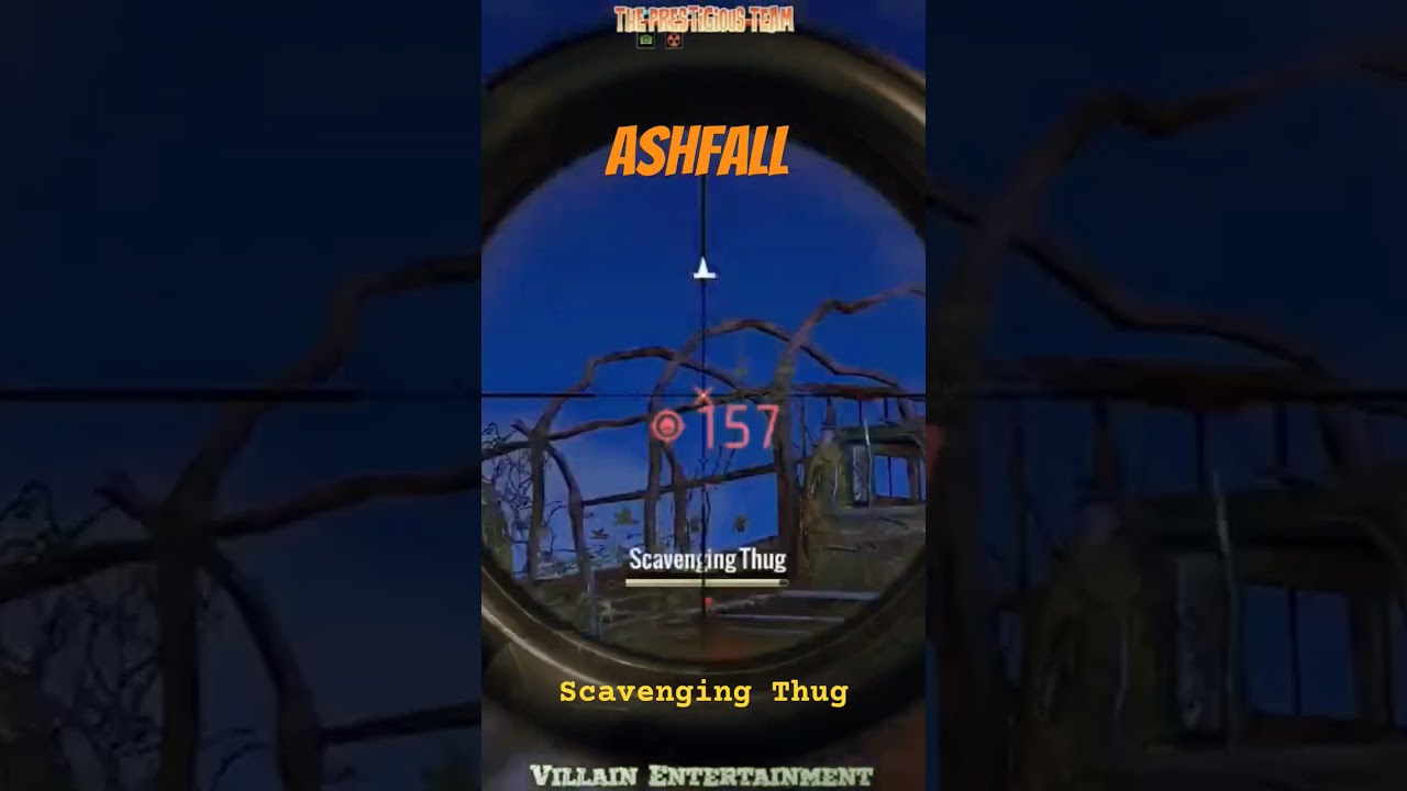 A Scavenging Thug jumps into action 😱 Then gets killed lol 😂 in Ashfall 🪖