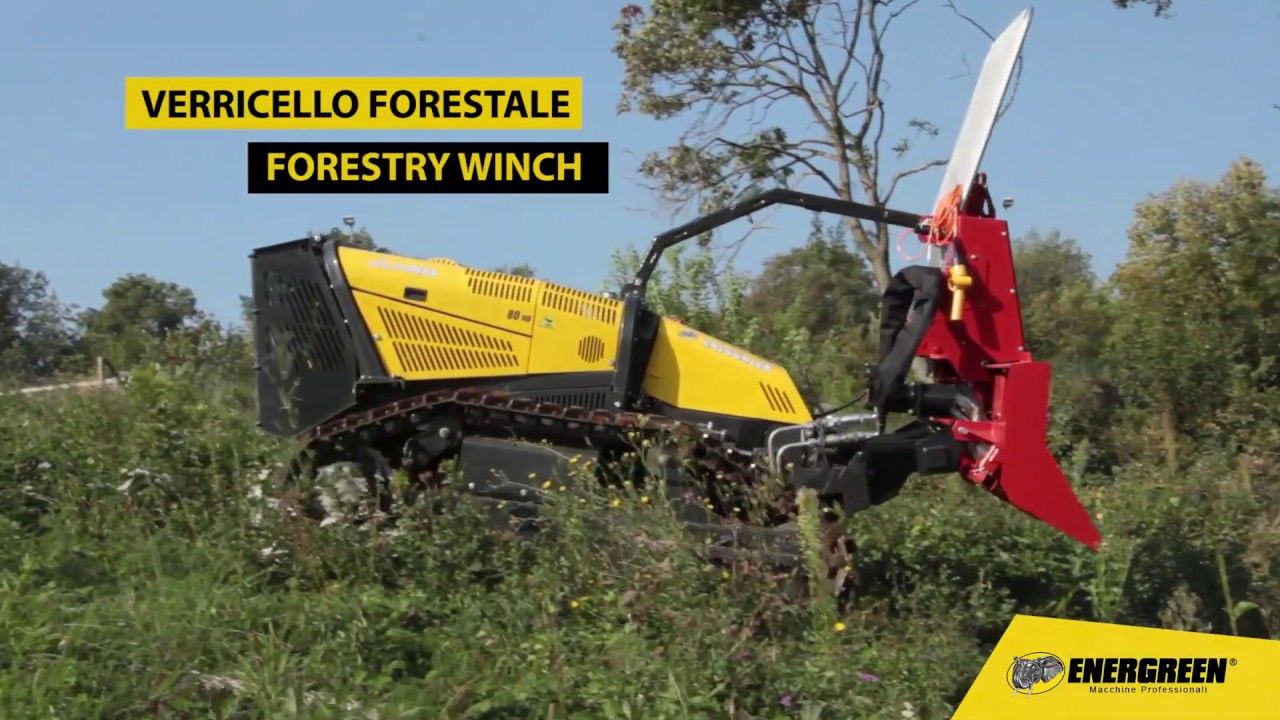 RoboMAX | Verricello forestale | Forestry Winch | Energreen