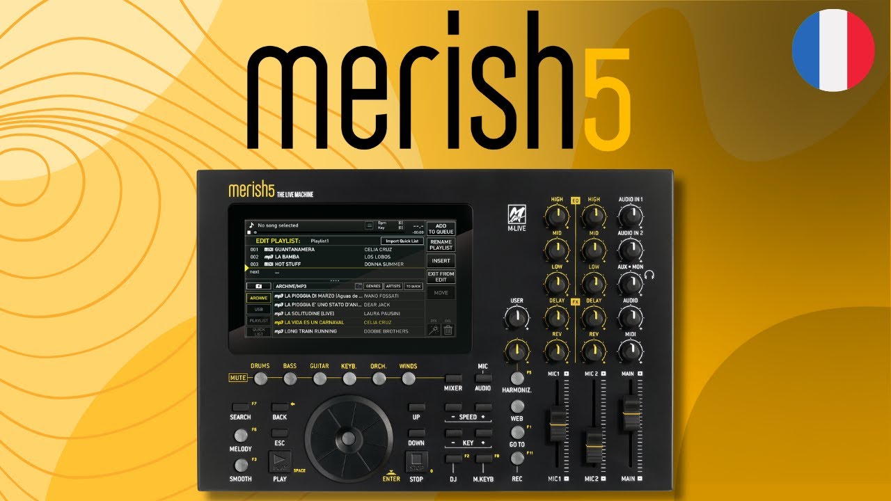 MERISH5 - The live machine