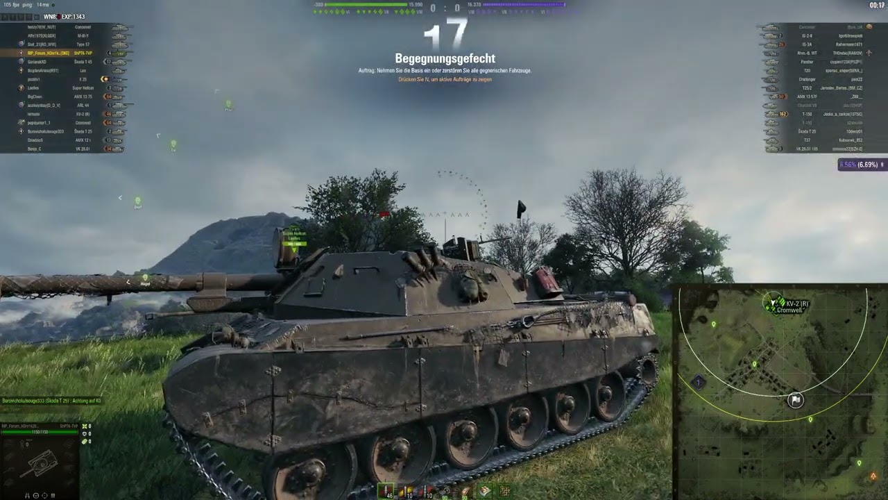 WGs wunderbarer Wochentag #015 - WoT: SU-76 i|Somua SM|ShPTK|Squall 4 Mal mit S, 2 mal Live