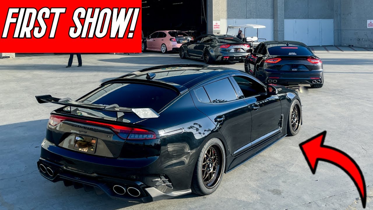 FIRST MAJOR CAR SHOW WITH THE STINGER!
